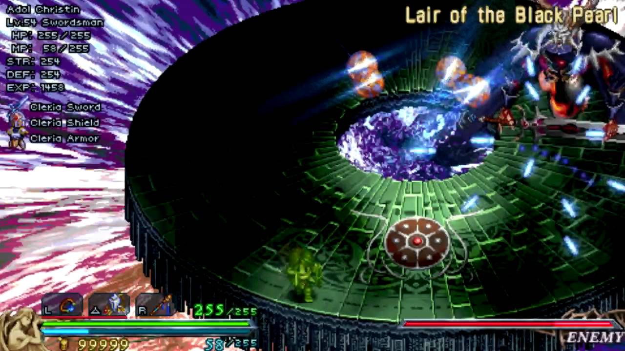 Ys 1: Boss Battle - Vagullion (a.k.a UNFAIR BOSS)
